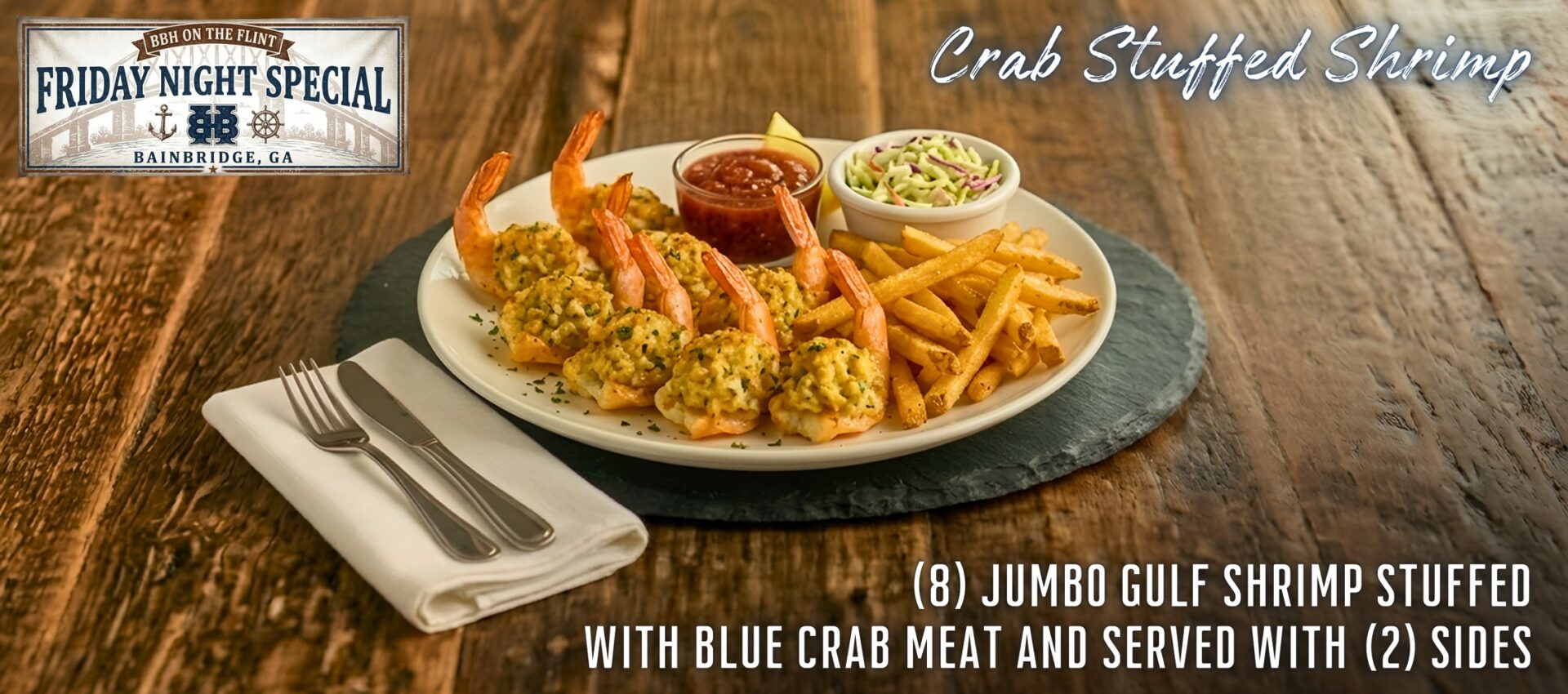 Crab Stuffed Shrimp